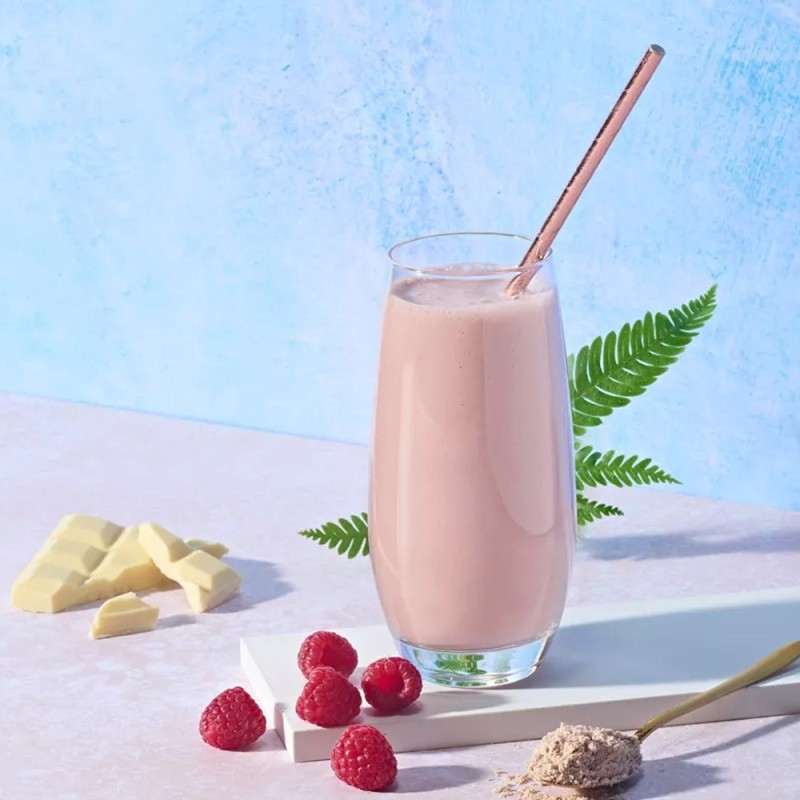 Formula 1 Shake Herbalife Himbeer & Weisse Schokolade ohne Soja, Laktose und Gluten
