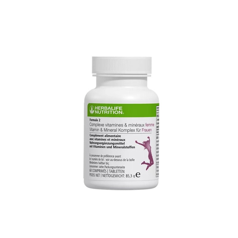 Formula 2 Vitamin & Mineral Komplex für Frauen- Selbst. Herbalife Nutr. Mitglied