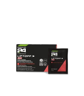 H24 LiftOff Max Grapefruit Geschmack 10 Portionspackungen - Herbalife Selbständiges Mitglied Schweiz