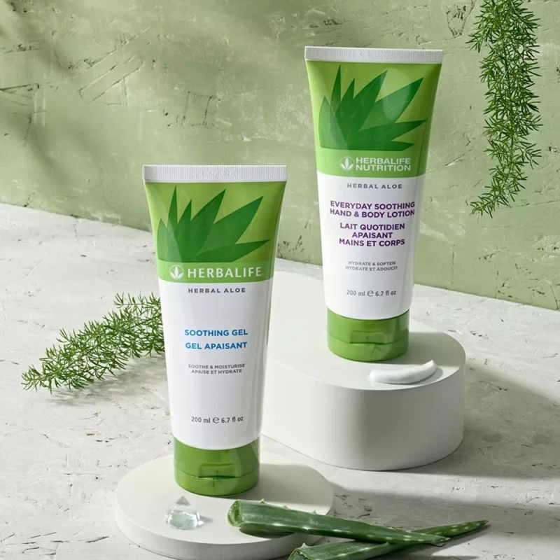 Herbal Aloe Hand- und Körperlotion - Selbst. Herbalife Nutr. Mitglied