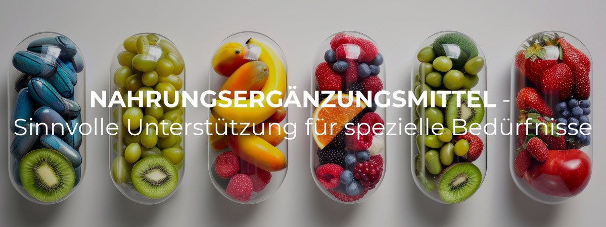 Nahrungsergänzungsmittel - Sinnvolle Unterstützung für spezielle Bedürfnisse