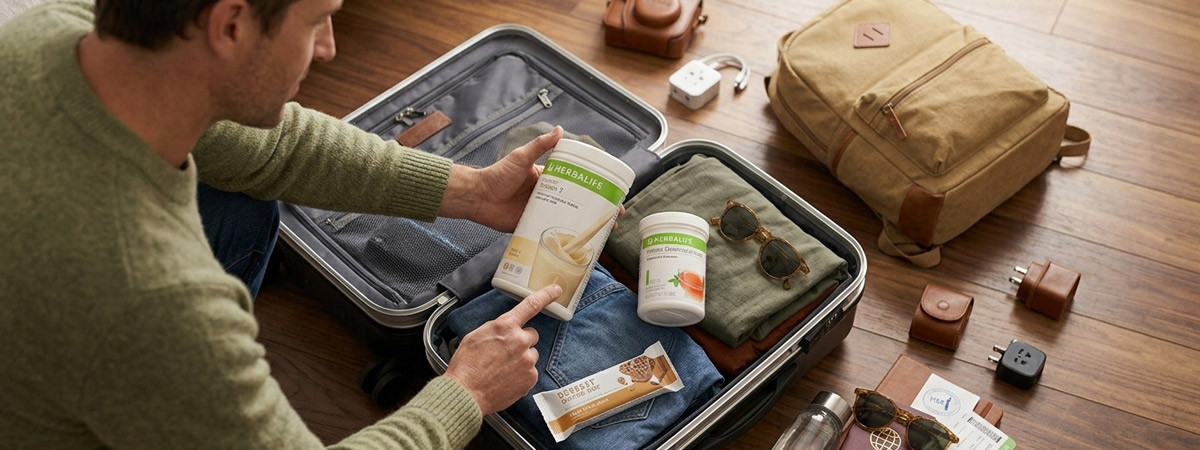 Reisevorbereitung mit Herbalife: Die besten Tipps & Produkte für unterwegs