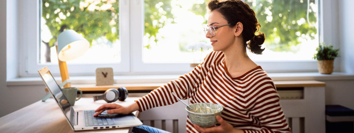 Gesund essen im Homeoffice und Büro: 7 einfache Tipps